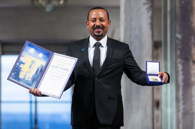 Abiy Ahmed, premio nobel de la paz 2019